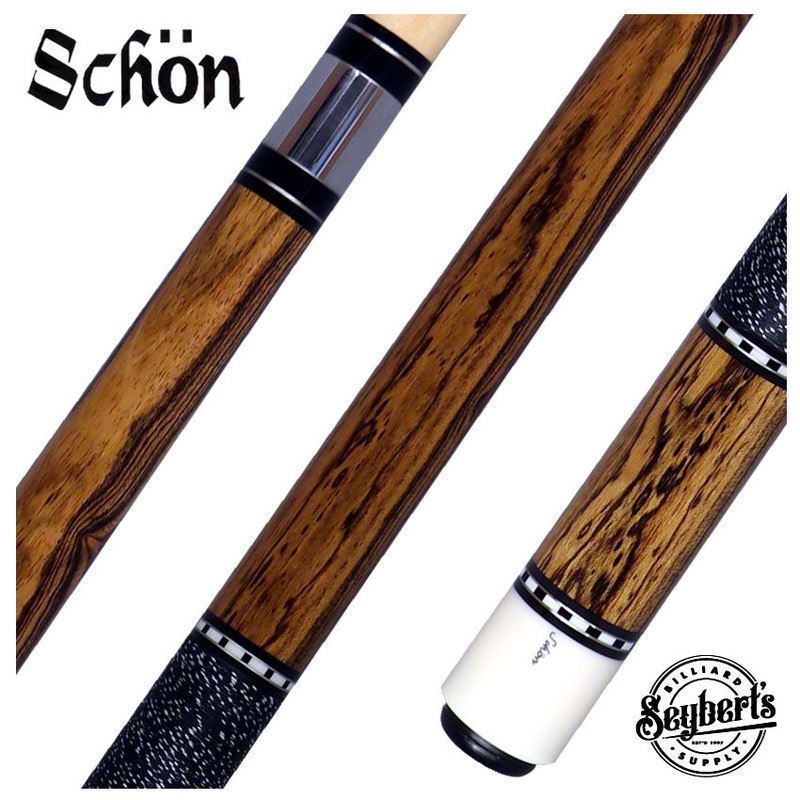 Schon STL Series Bocote Pool Cue – STL1BO