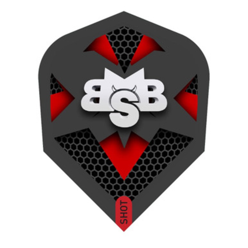 Shot Darts Michael Smith Tenacious Flights – Small Standard