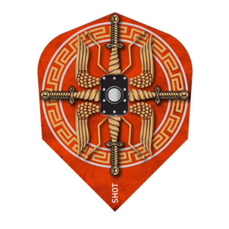 Shot Darts Roman Centurion Flights – Small Standard
