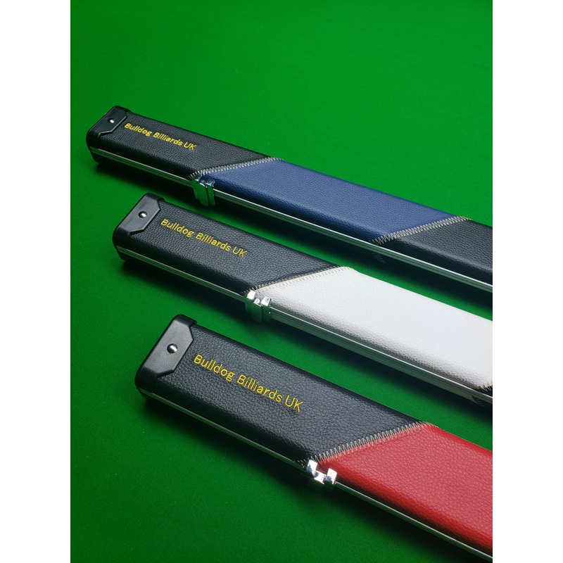 BULLDOG BILLIARDS Halo style cue case for 2 x 1 piece cues RED