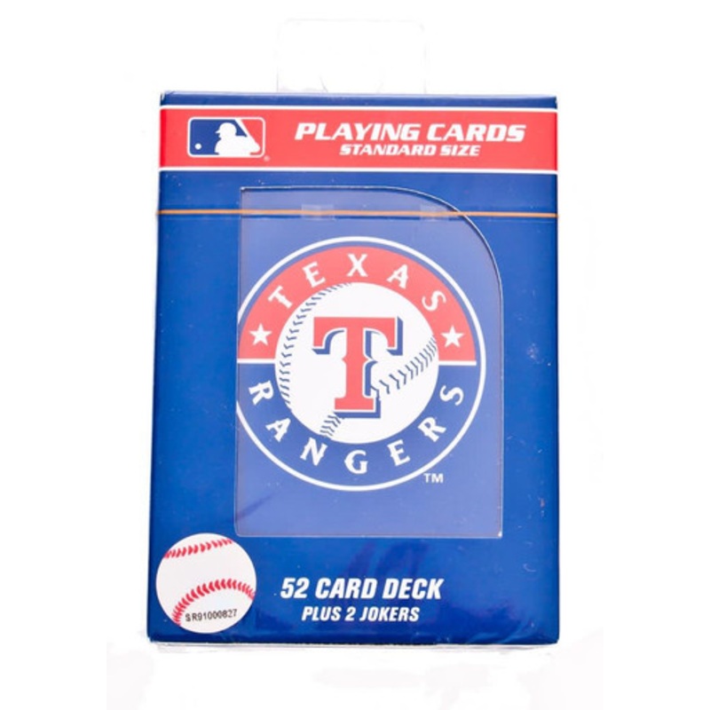 Fan Mats Texas Rangers Playing Cards