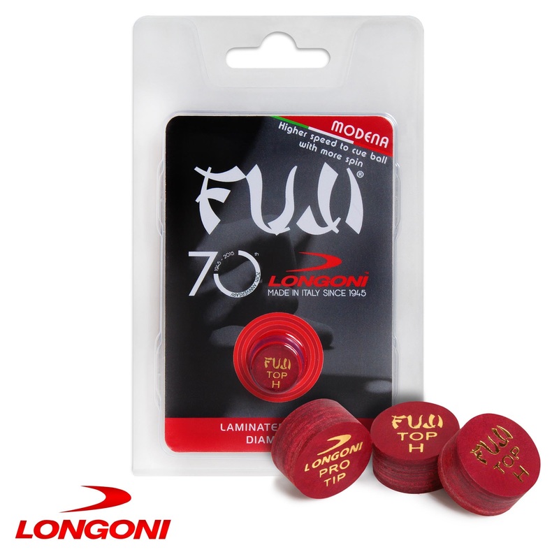 Longoni Fuji Modena Cue Tip 14mm Hard 1 pc