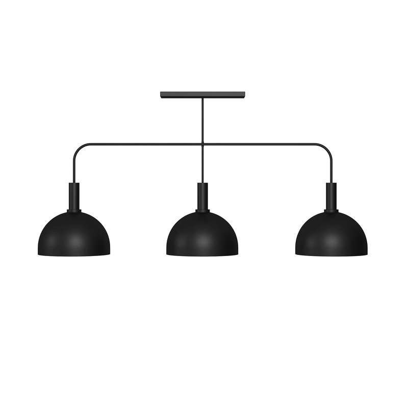 Prohibition Bootlegger 56 Metal 3 Shade Light