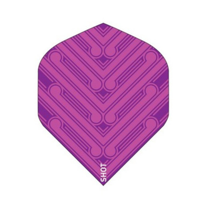 Shot Darts Manu Pink Flights – Standard