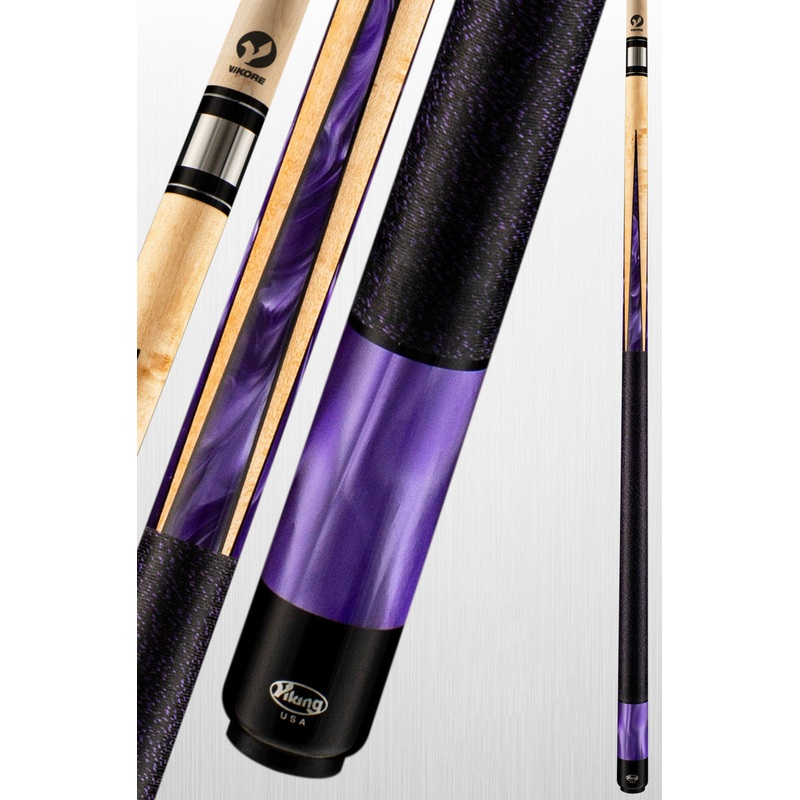 Viking Helix Purple Pearl Pool Cue | Vikore Shaft