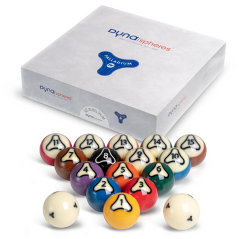 Dynasphere Palladium 572 Pool Ball Set