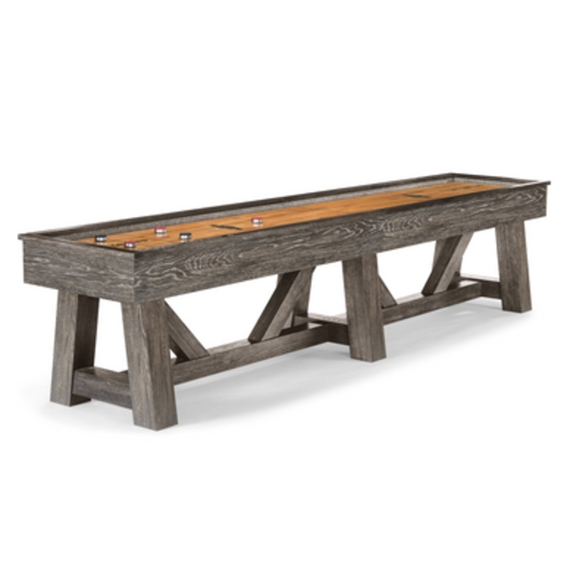 Brunswick Botanic Dark Charcoal Shuffleboard Table