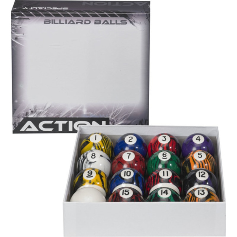 Action Black Marble Ball Set