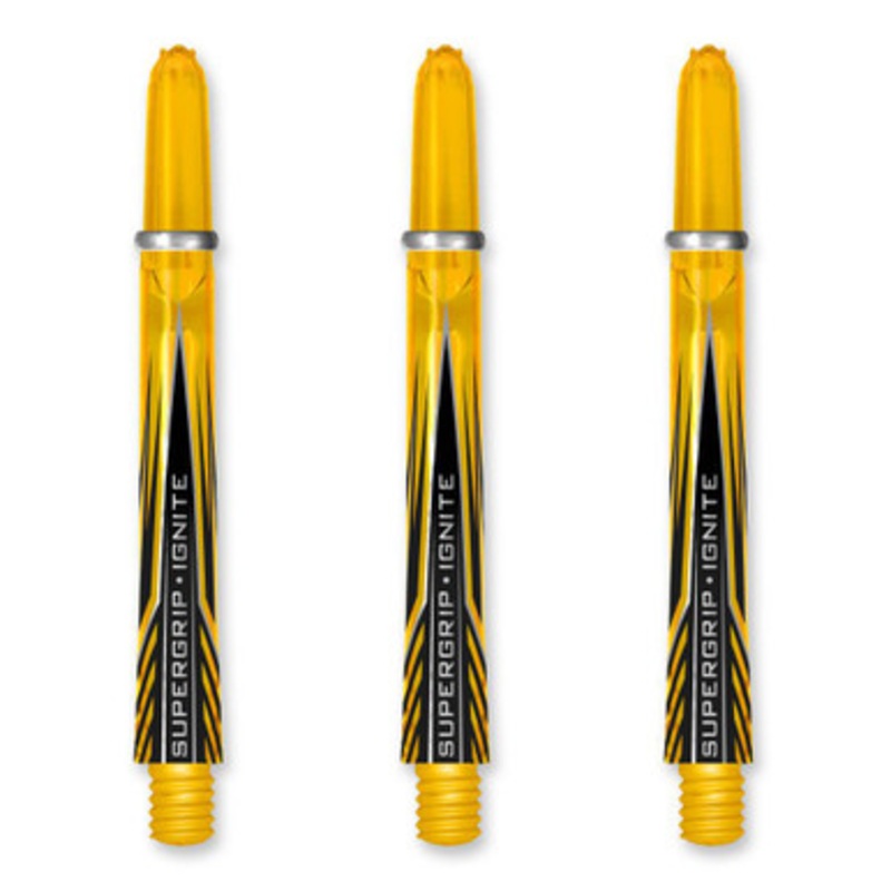 Dart World Supergrip Ignite Yellow Shaft – Medium