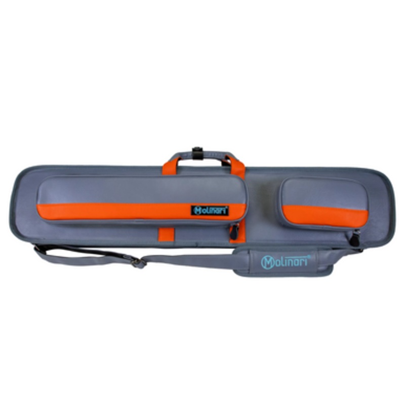 Molinari 3B/6S Retro Bag – Grey/Orange