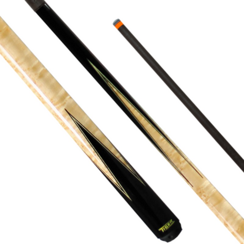 Tiger Traveler Series Maple/Ebony Cue w/ Fortis Pro Shaft