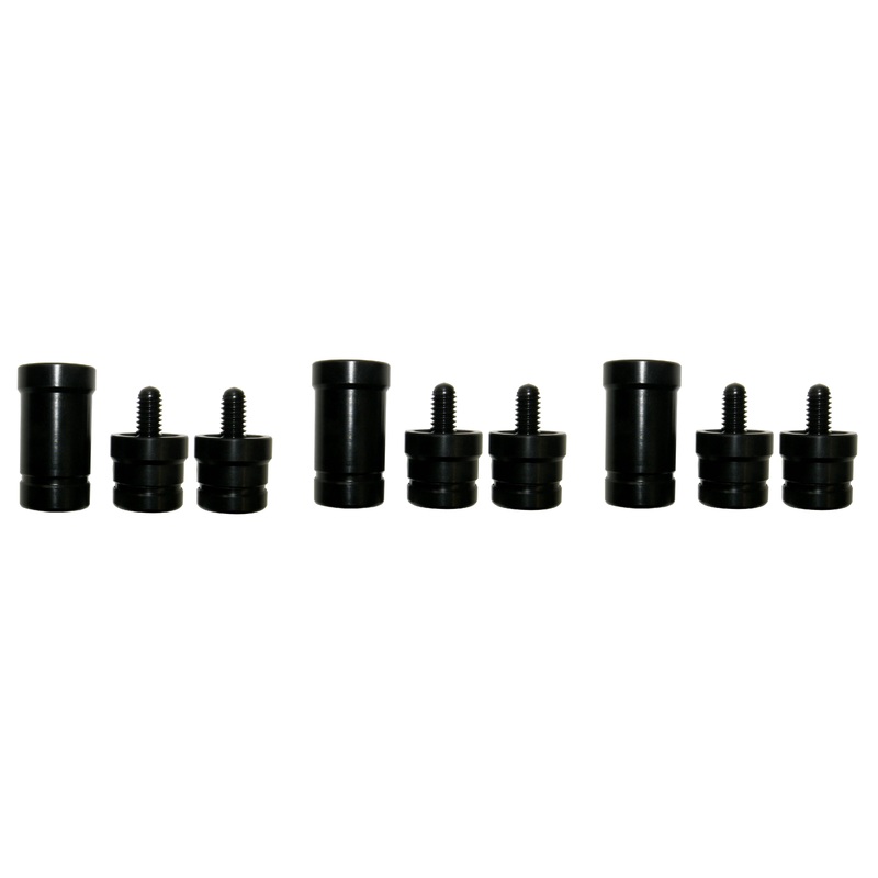 3 Sets of Pool Cue Billiard Stick Joint Protectors 5/16×18 -Joint Caps – 3 Pieces( 3 sets)