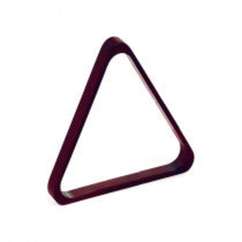 8 Ball 2 1/4-IN Wood Triangle, Mahogany