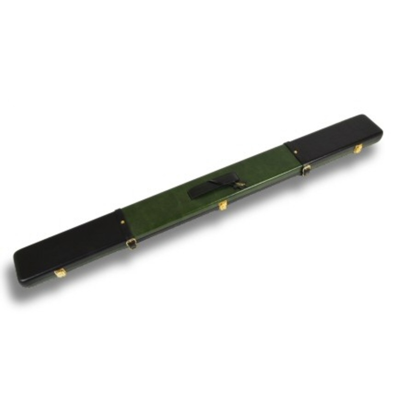 PERADON Genuine Leather 3/4 case black and green
