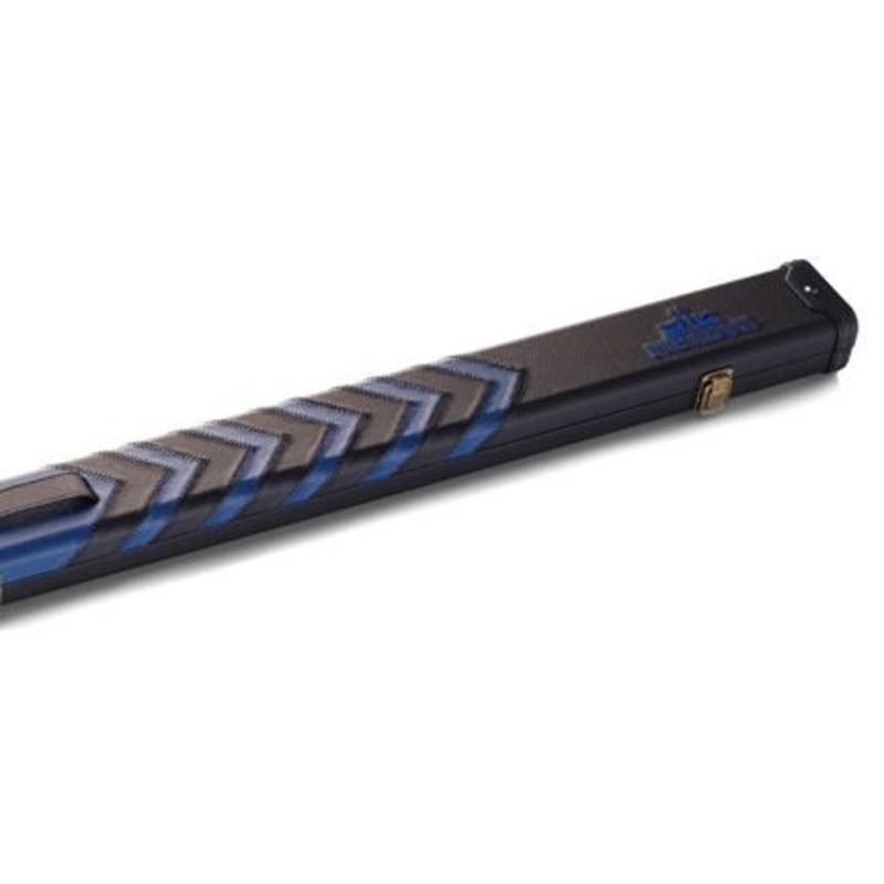 Peradon clubman case for 3/4 jointed cues BLACK/BLUE