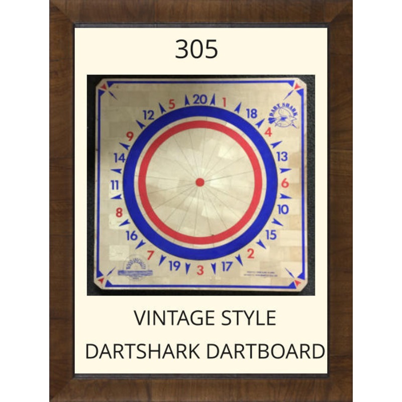 Pro Dart Dart Shark Vintage Style Dart Board