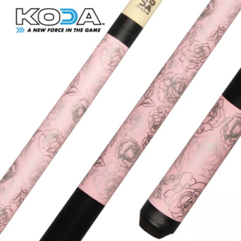Koda KDV30PK Pink Rose Pool Cue