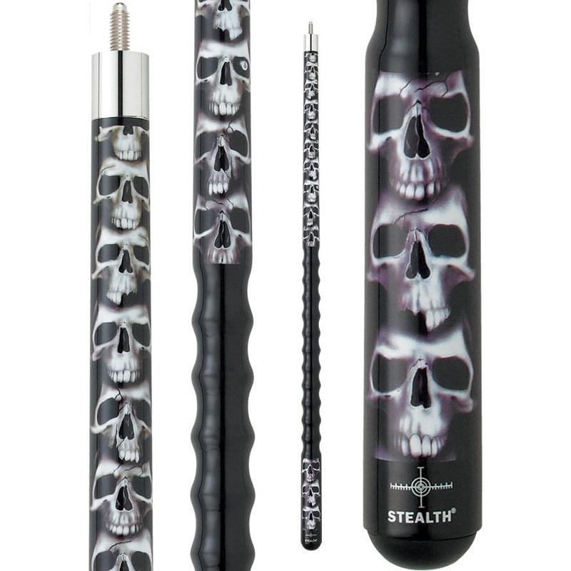 Stealth STH20 Pool Cue – Skulls
