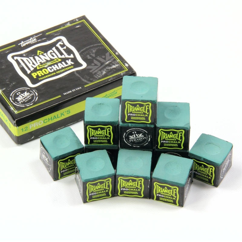 Triangle PRO CHALK by Tweeten DARK GREEN x 12 blocks FULL BOX