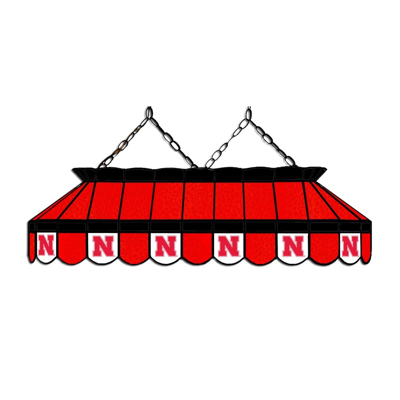University Of Nebraska 40 Glass Lamp