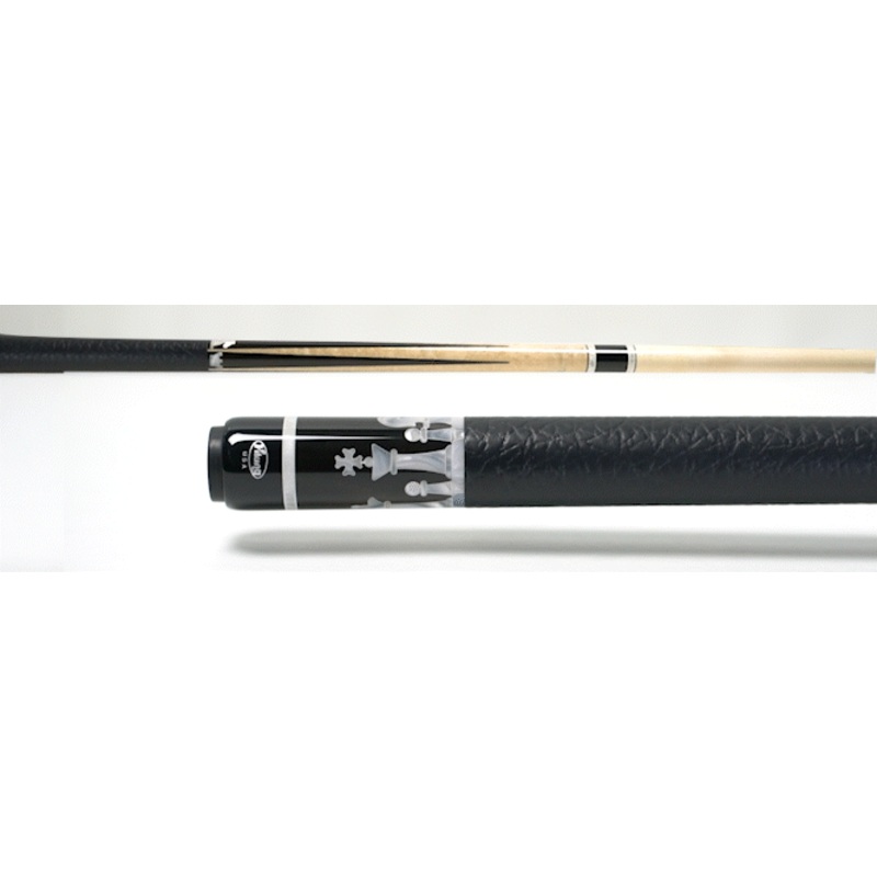 Viking Defender DF1200 Black Chess Pool Cue | Vikore Shaft