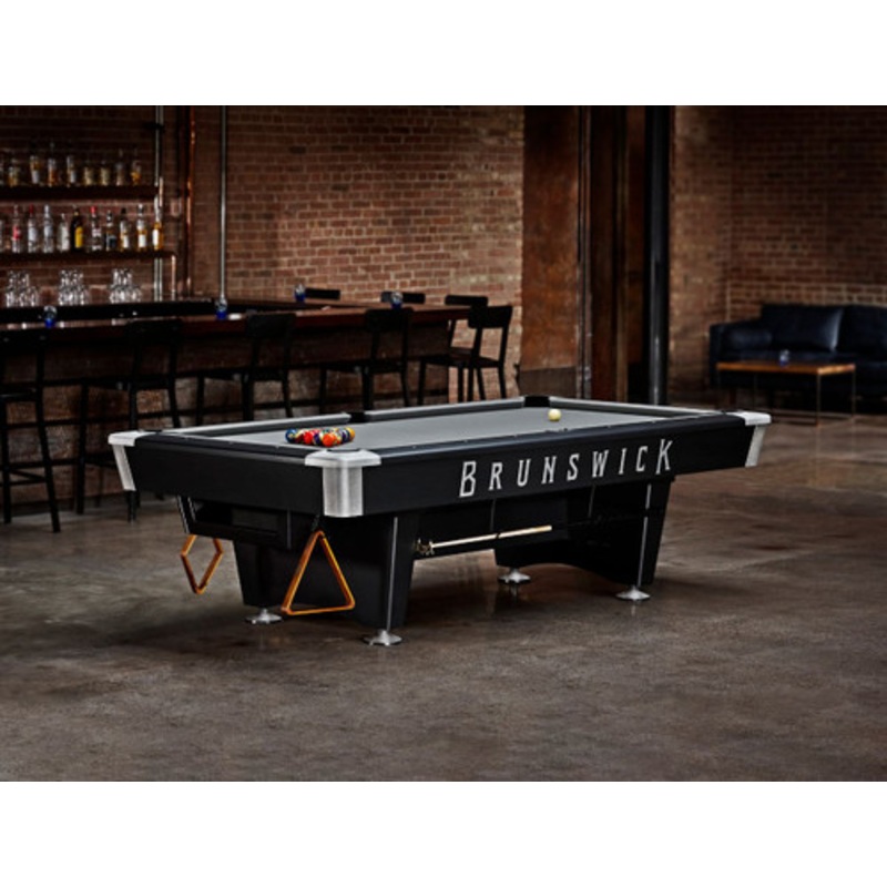 Brunswick Black Wolf Pro 8′ Gully Pool Table