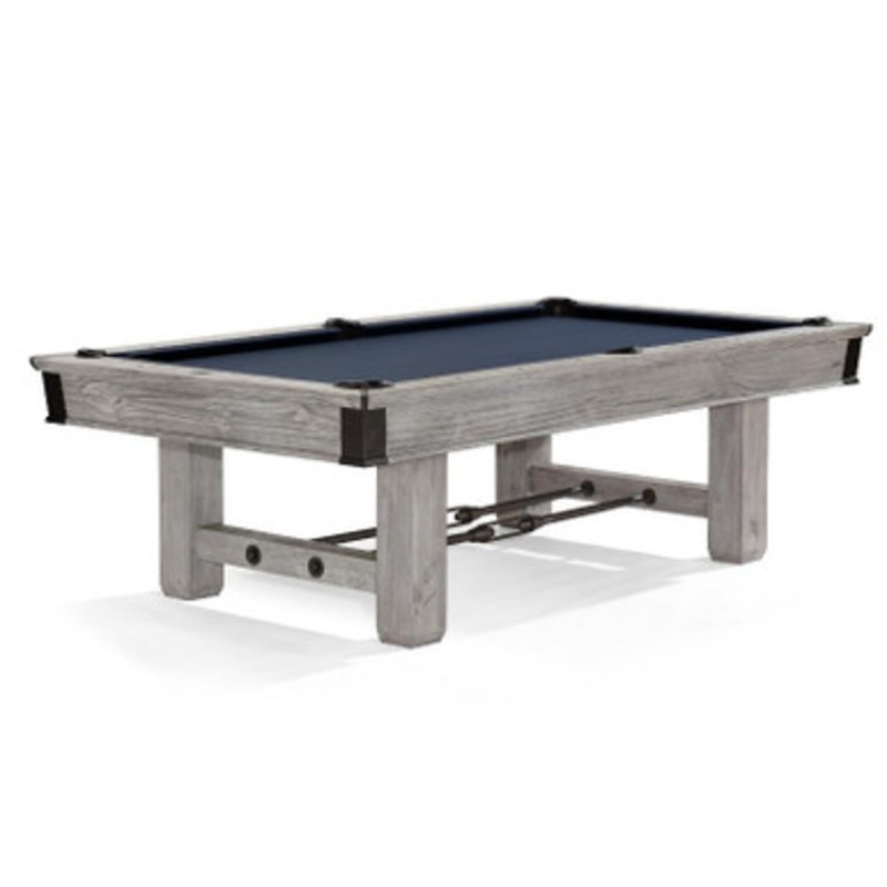 Canton Pool Table in Rustic Grey