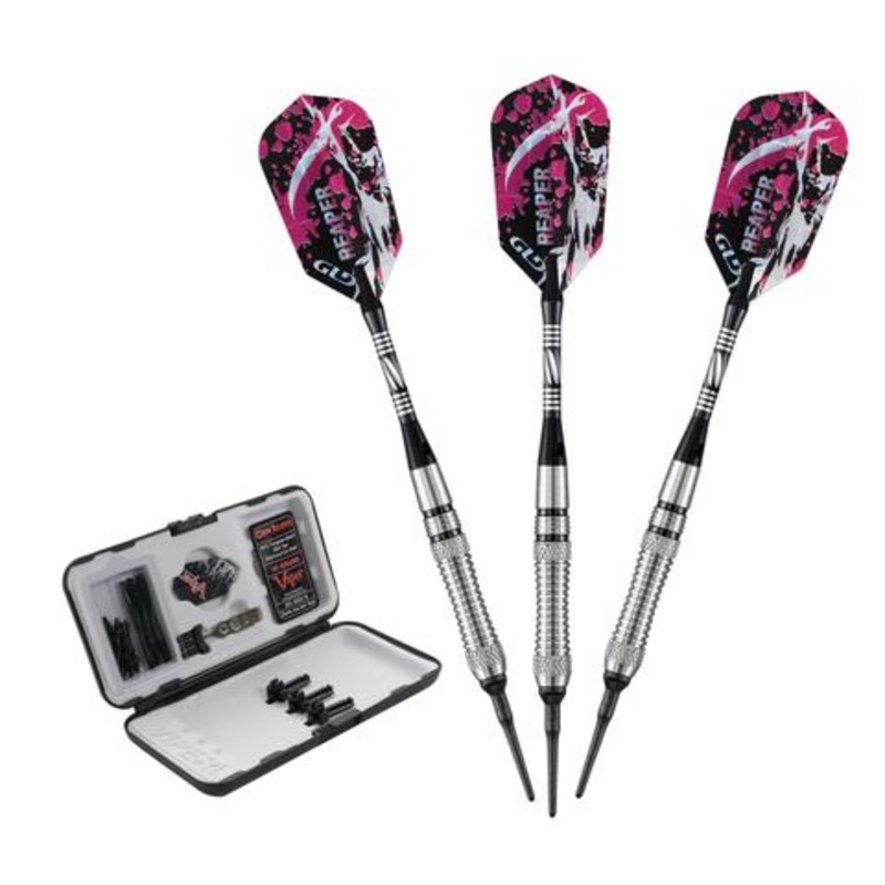 Viper Grim Reaper Tungsten Soft Tip Darts Grooved Barrel 18 Grams