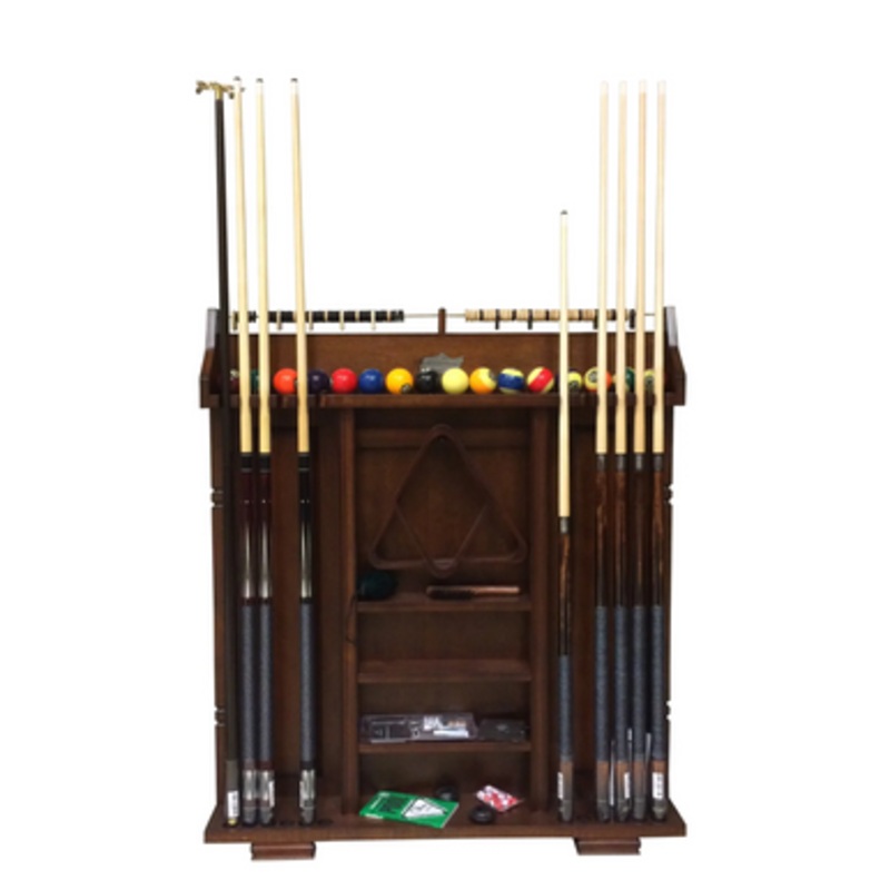 American Heritage Providence Cue Rack in Suede