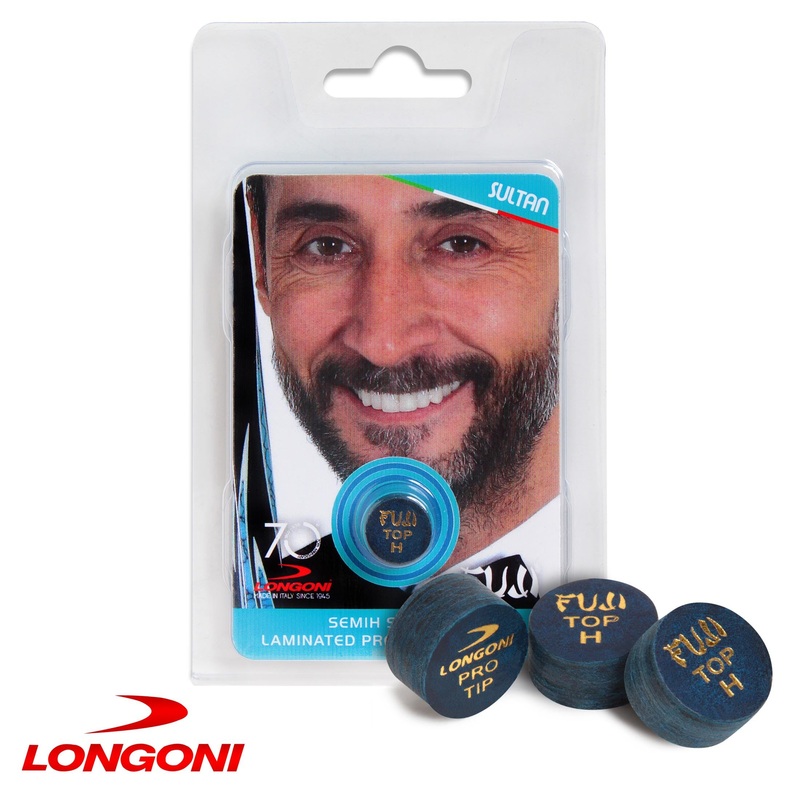 Longoni Fuji Sultan Cue Tip 14mm Hard 1 pc