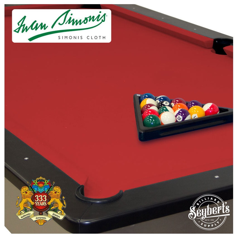 Red 760 Simonis Cloth|7 foot|8 foot|9 foot