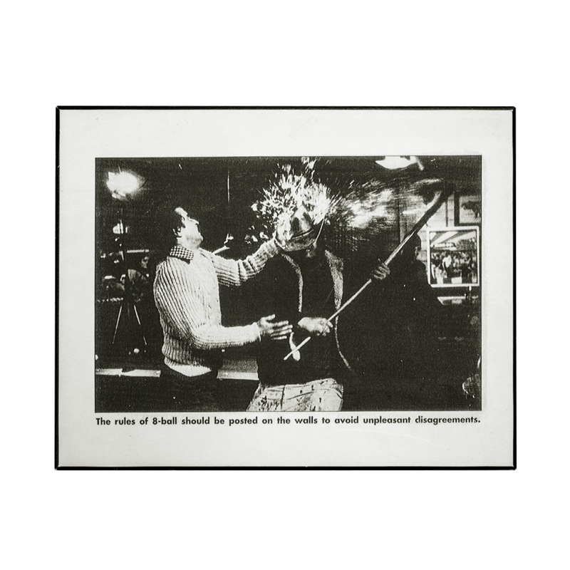 LAMINATED 8.5 X 11 – 8 BALL DISAGREEMENT