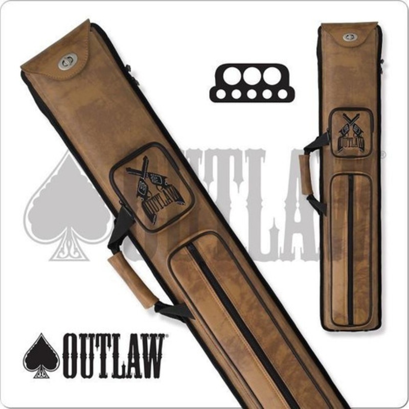 Outlaw OLH35 Guns 3×5 Hard Cue Case