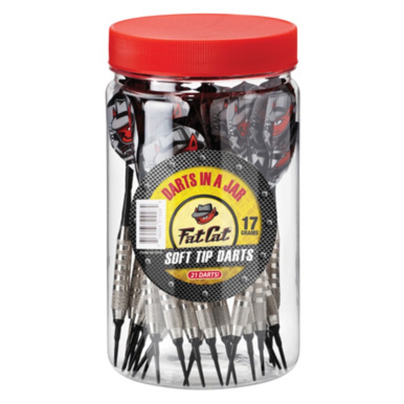 Great Lakes Dart Fat Cat Darts in a Jar Soft Tip 17g