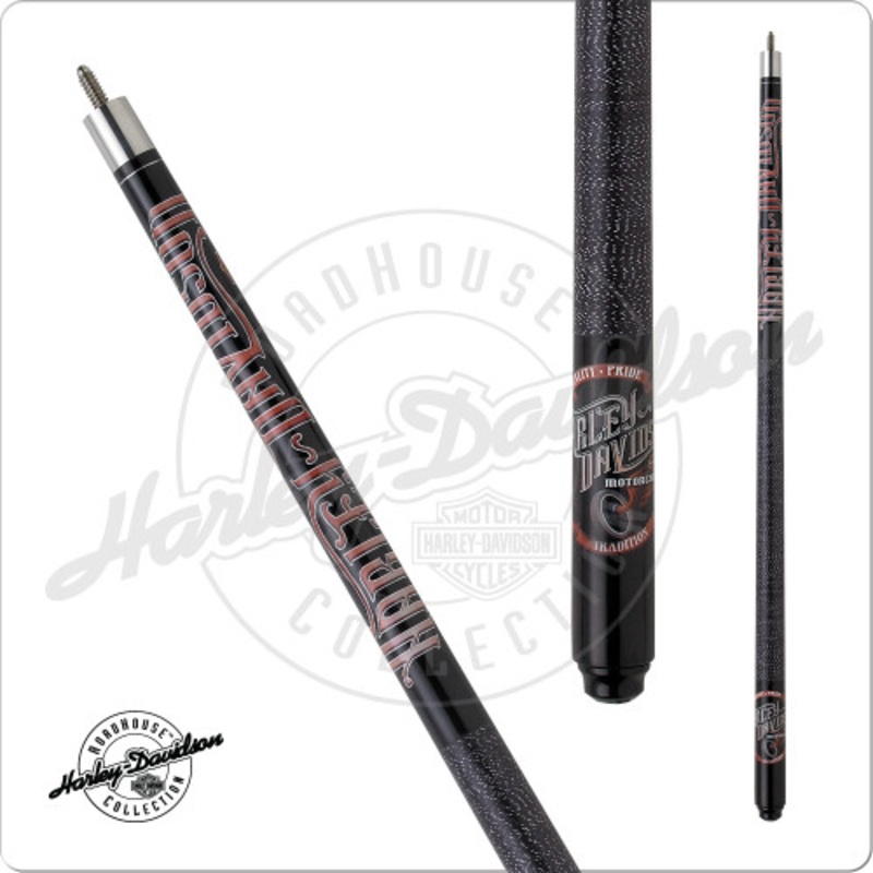 Harley Davidson HDL-11420 Winged Wheel Pool Cue