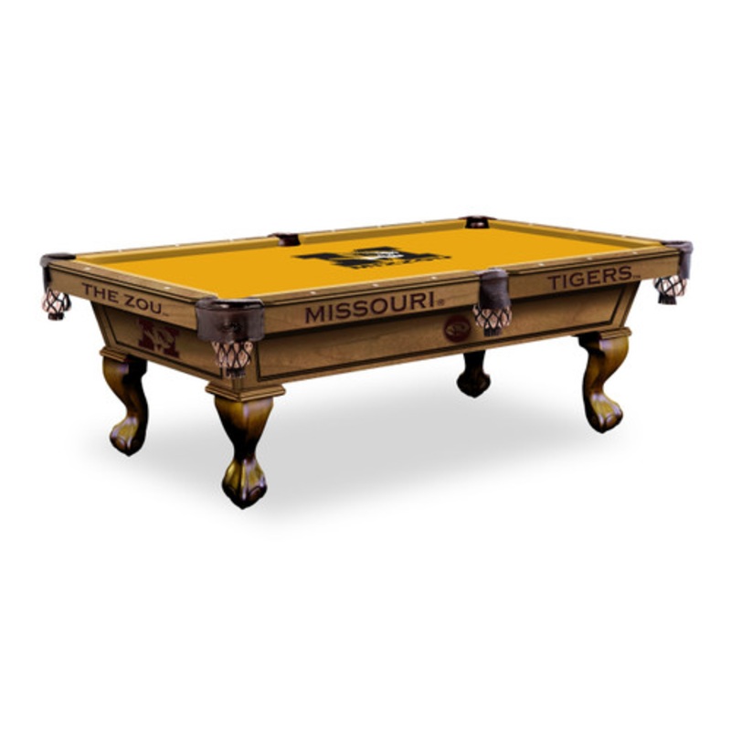 Missouri Tigers Pool Table