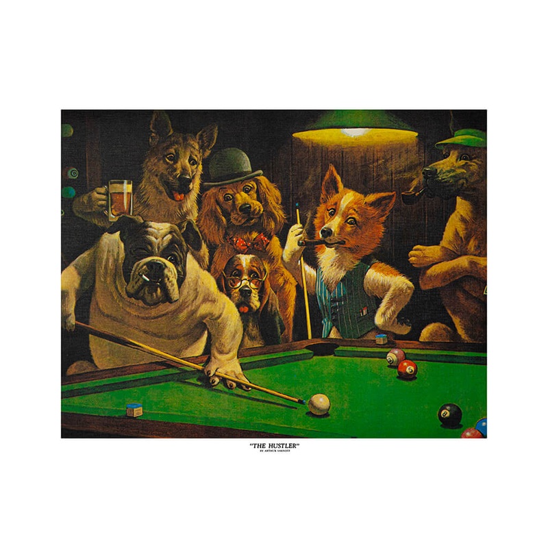 THE HUSTLER 16X20 POSTER