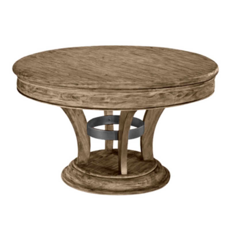 Centennial Game Table – Rustic Dark Brown
