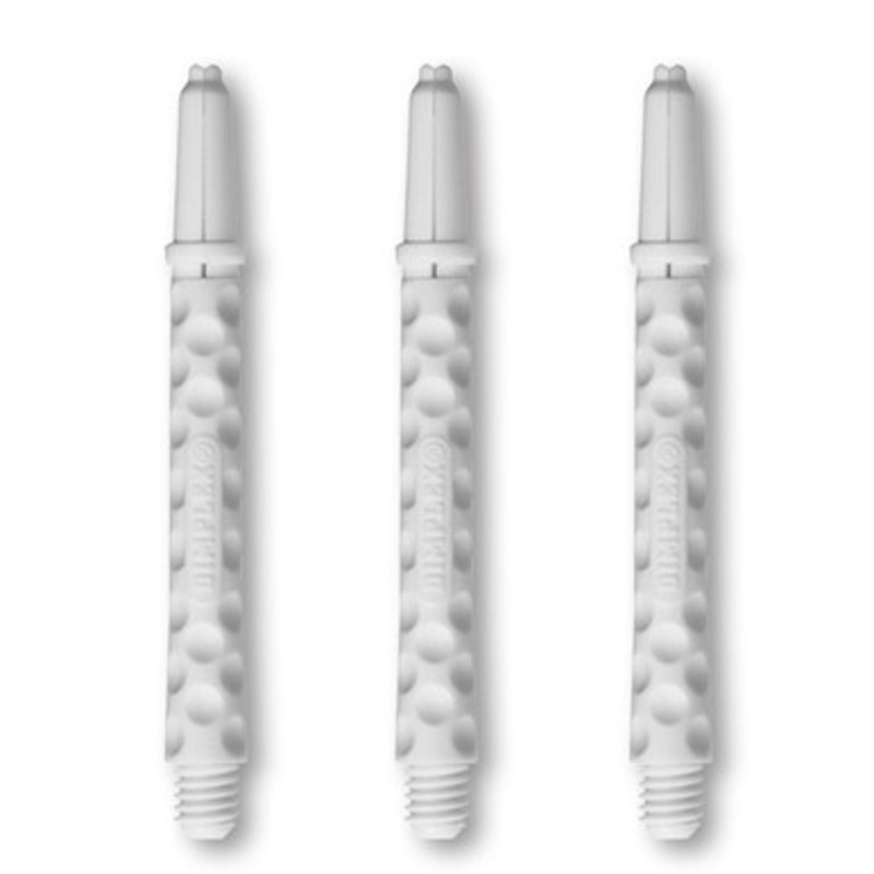 Dart World Dimplex White Shafts – Medium