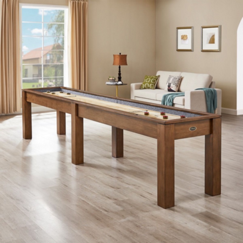 Imperial Penelope Shuffleboard Table in Whiskey