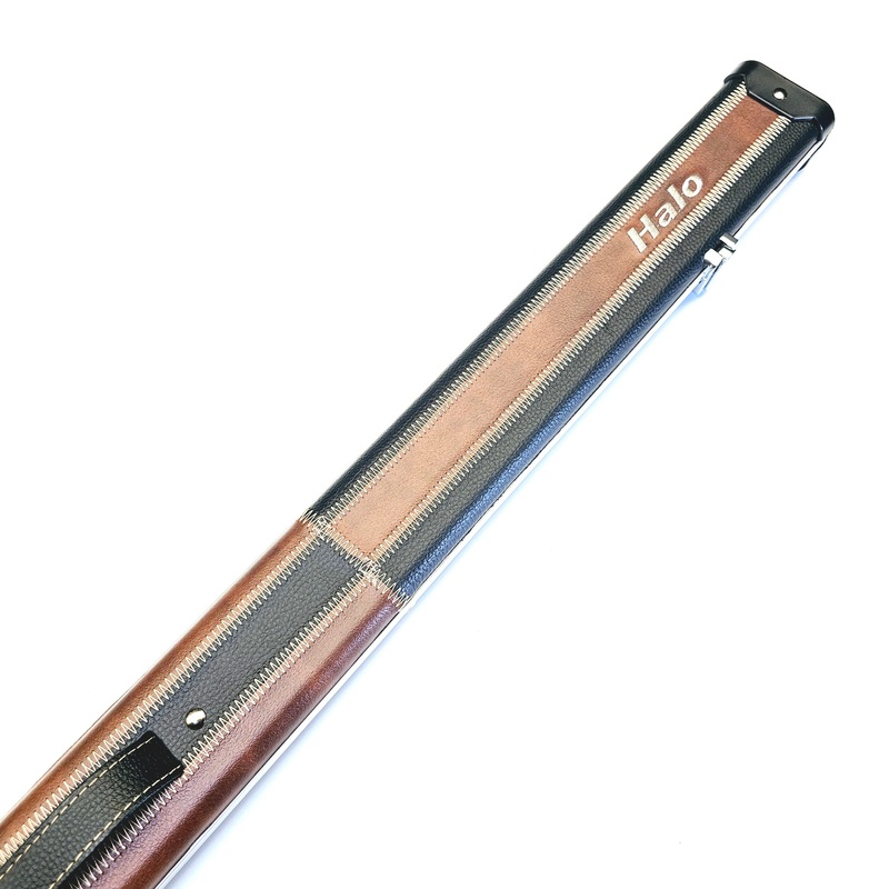 Peradon Limited Edition Halo Black & Brown Block One Piece Cue Case