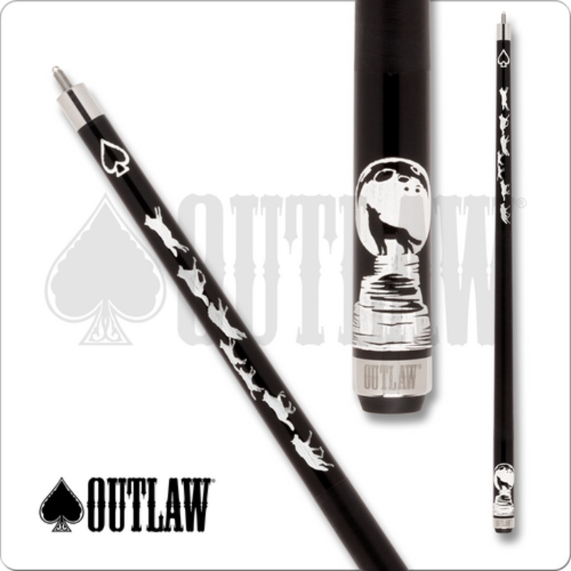 Outlaw OL58 Howl at the Moon Pool Cue