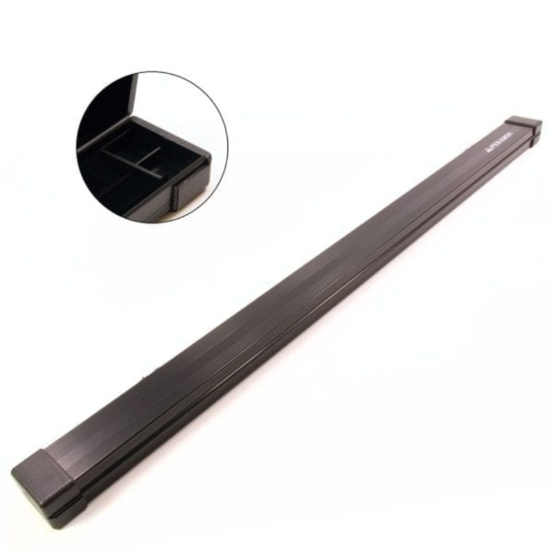 PERADON aluminium cue case for 3/4 jointed cue and extension LOCKABLE BLACK