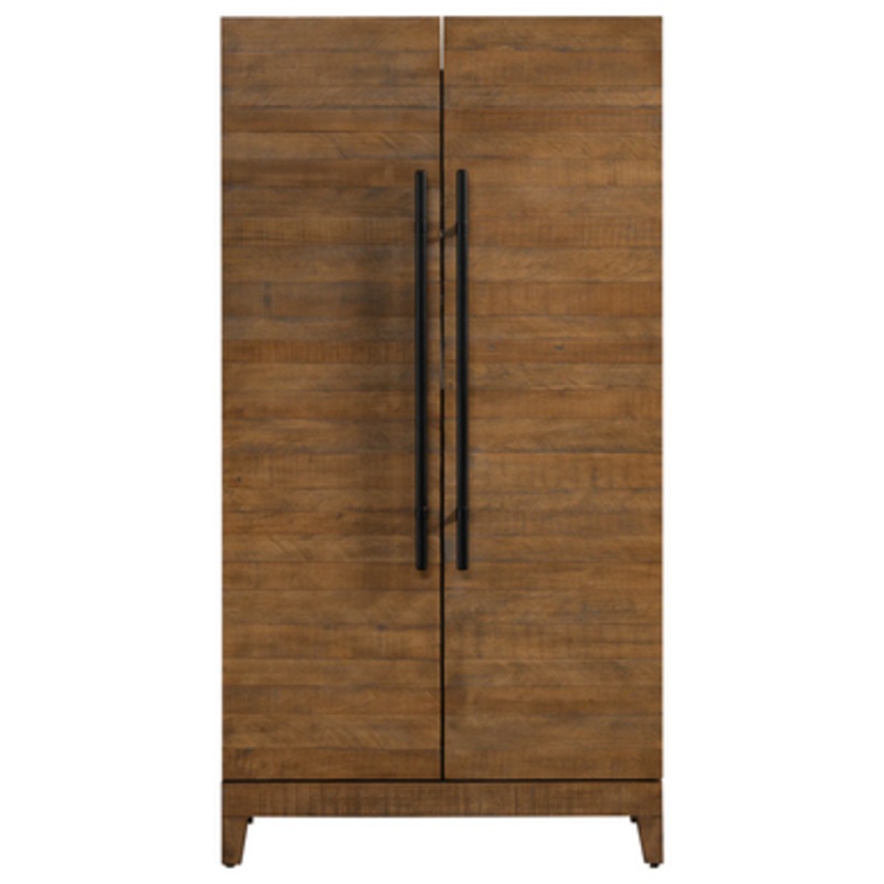 American Heritage Braxton Reclaimed Wine & Spirit Cabinet