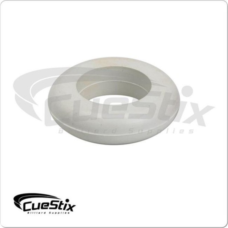 Cuestix Bumper Pool Table Small Post Ring White – Sold Each