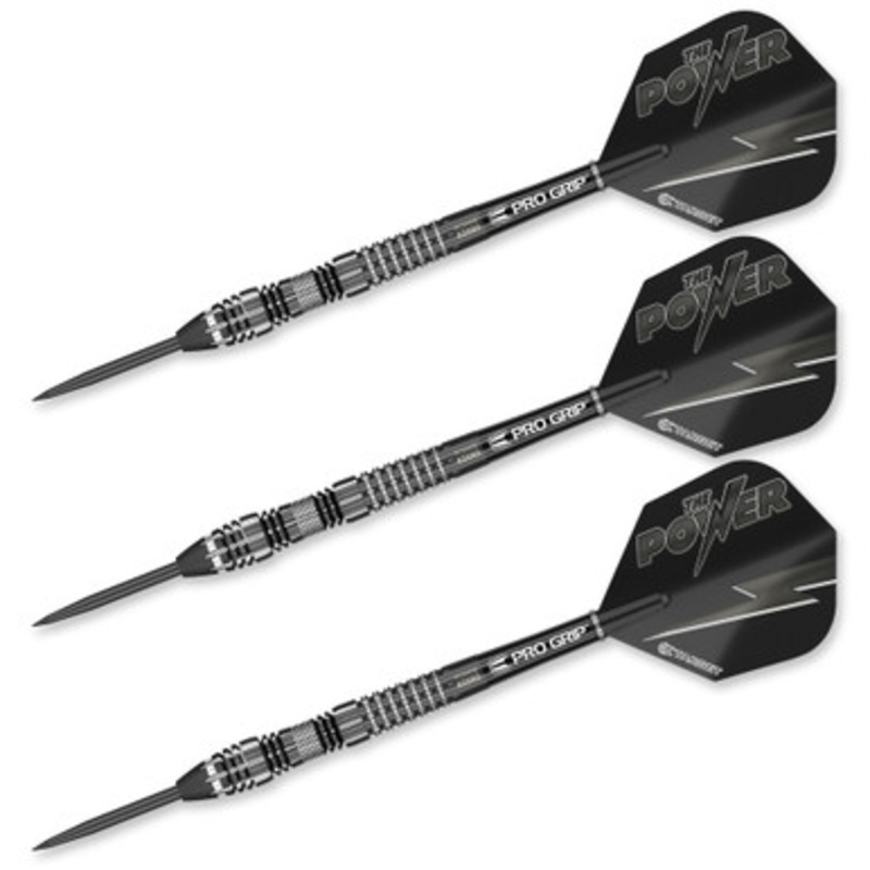 Target Power 8Zero S3 Black Steel Tip Darts 21g
