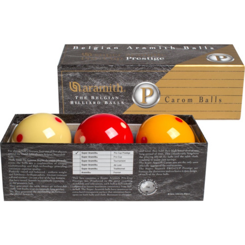 Aramith Super Aramith Pro-Cup Prestige Carom Set