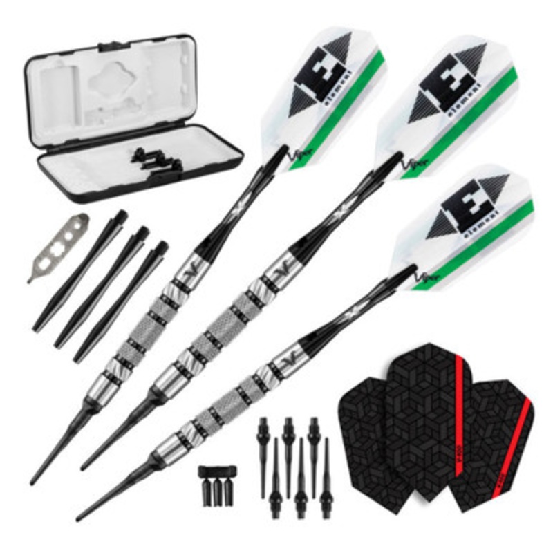 Great Lakes Dart Viper Element Knurled Soft Tip Darts 18g
