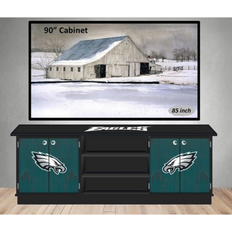 Philadelphia Eagles Custom TV Cabinet