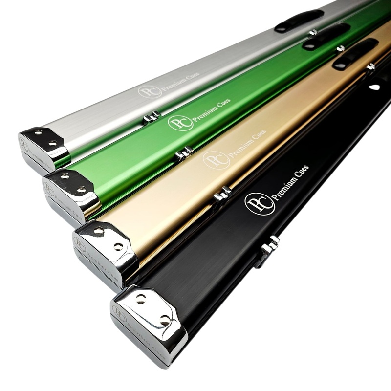 SUPERSLIM Aluminium 3/4 Cue Case NEW & IMPROVED